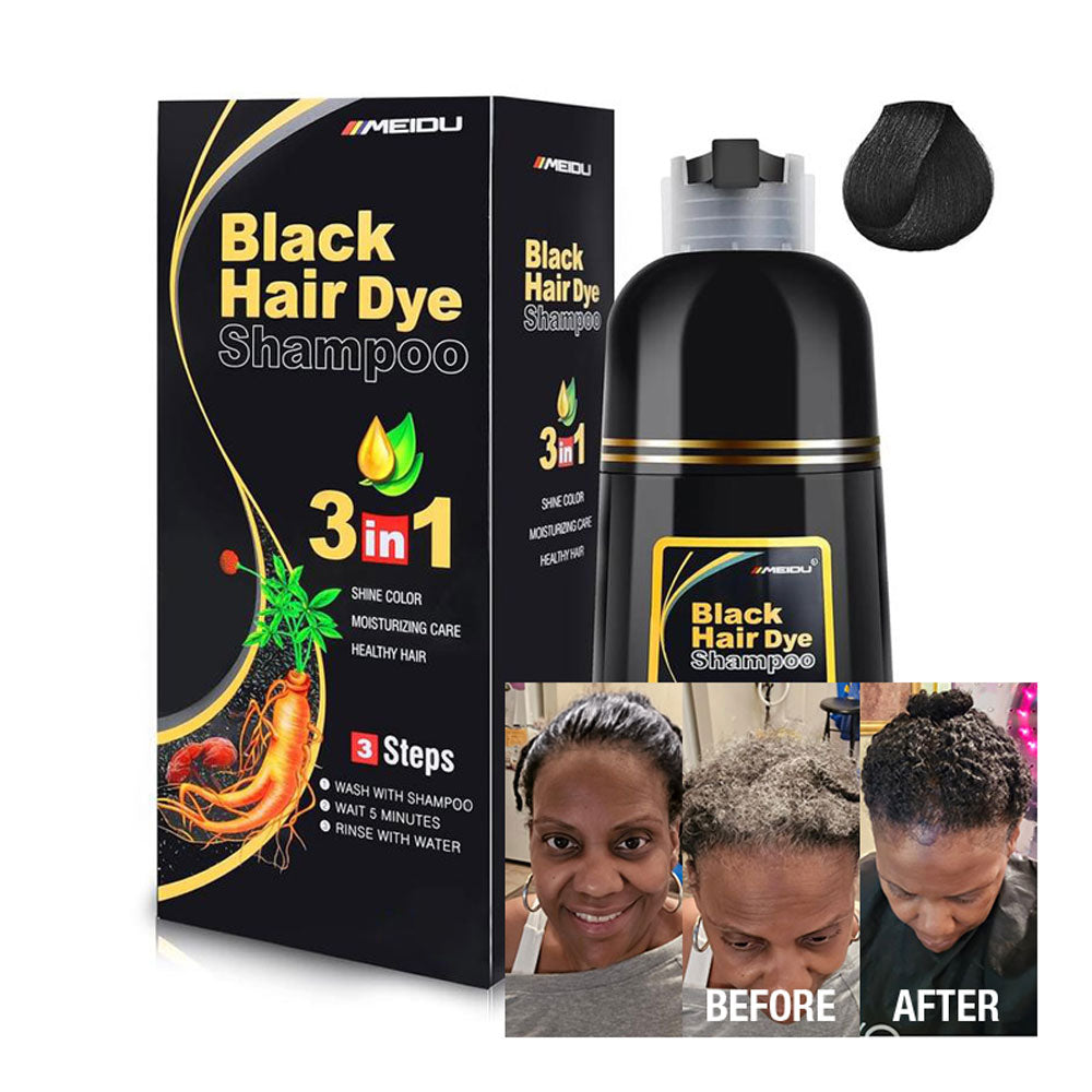Instant Dye + Shampoo + Conditioner with Premium Natural Ingredients