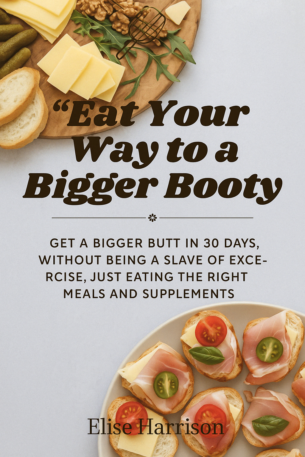 Program: Eat Your Way to a Bigger Booty- Get a Bigger but in 30 days, without being a slave of the gym.