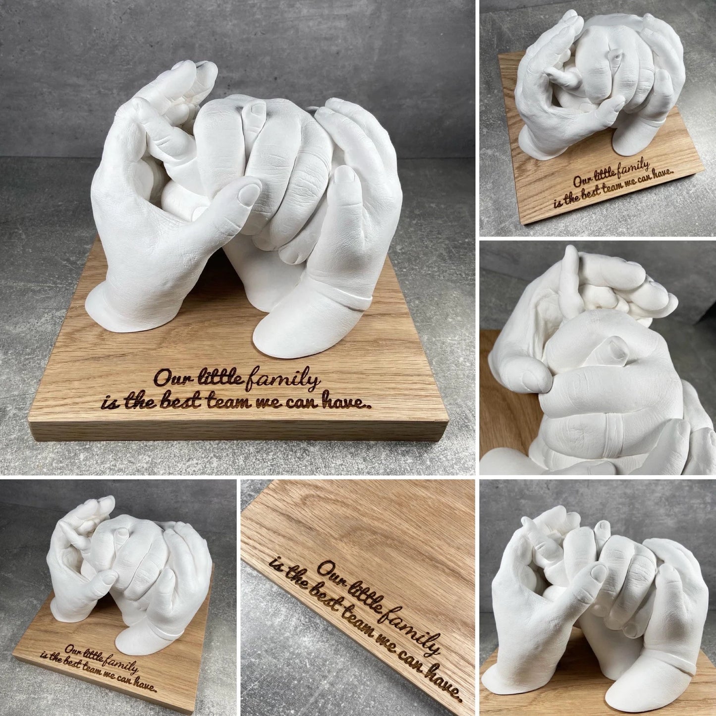 3D Baby Hand Casting Sculpture Kit - Free Shipping With Tracking!