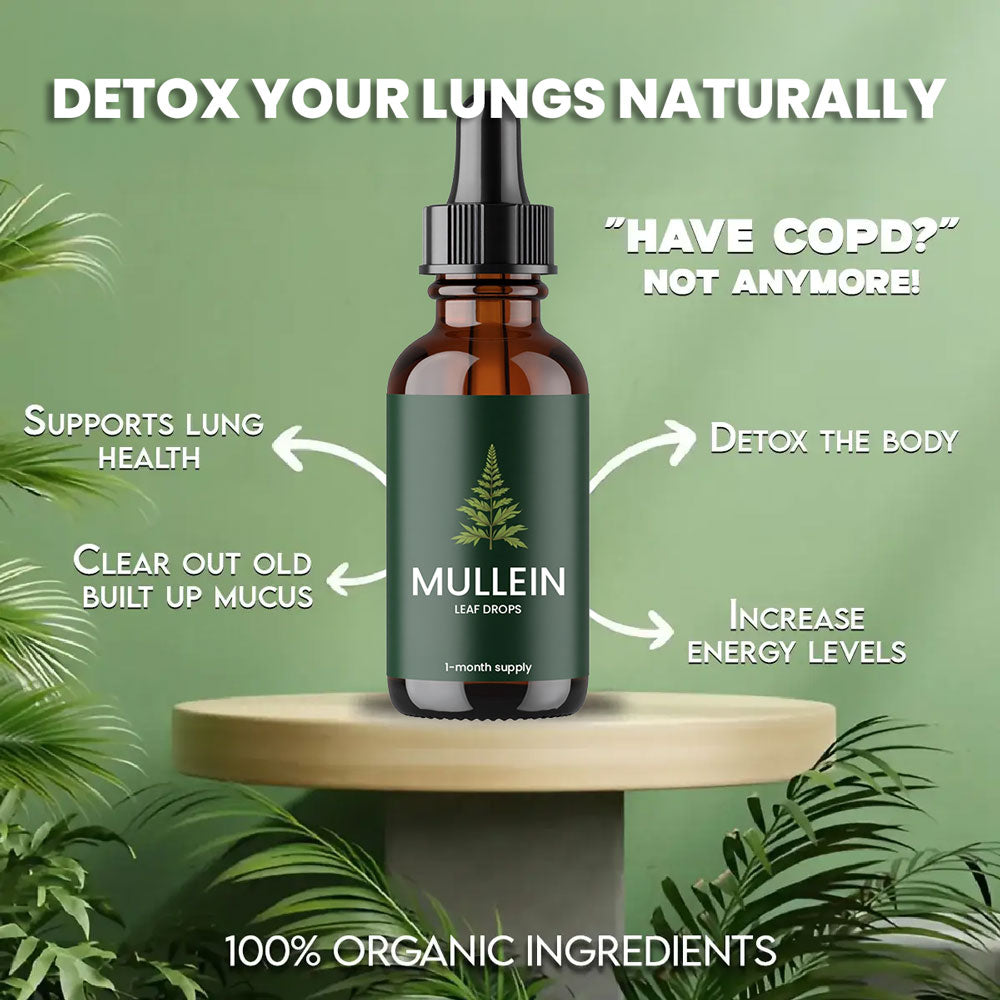 VitaPrimes™ Premium Mullein Leaf Drops