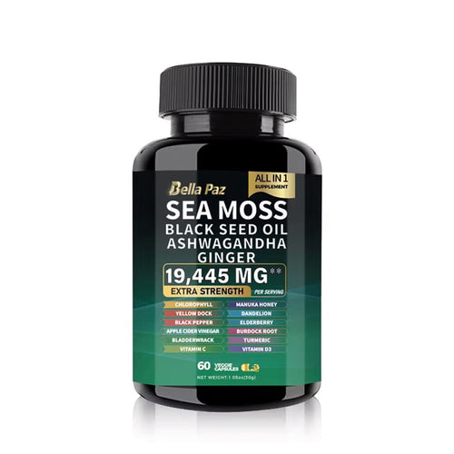 Pure Organic Shilajit & Sea Moss Supplement Duo – Complete Wellness Boost!