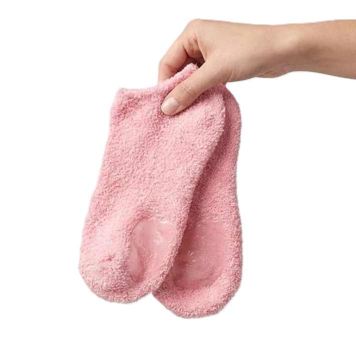 Gel Moisturizing Socks for Spa-Soft, Smooth Heels