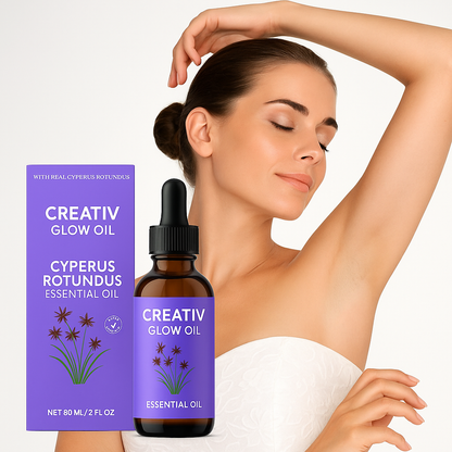 Creativ Glow Oil – Natural Ingrown Hair Treatment with Botanical Extract