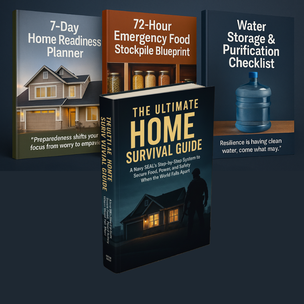 The Ultimate Home Survival Guide - Step-by-step System To Secure Food, Power, and Safety When the World Falls Apart