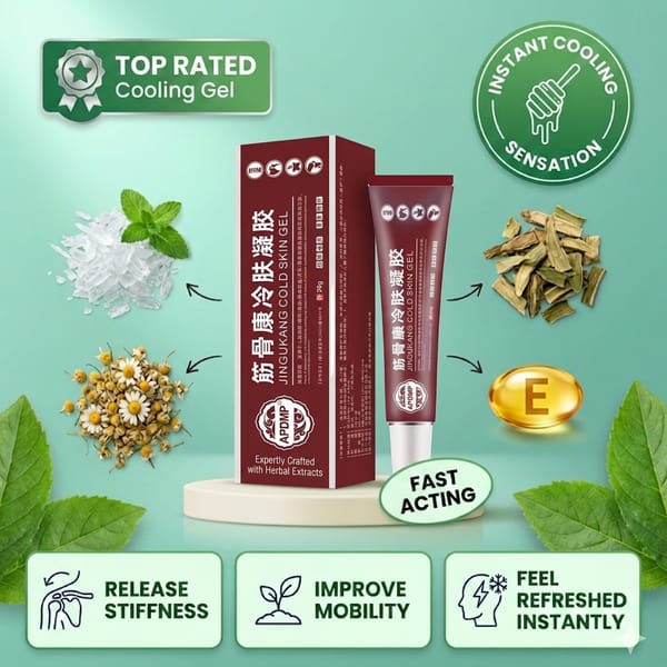 Cooling Relief Gel for Shoulder & Joint Comfort
