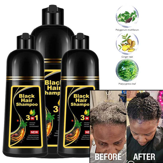 Instant Dye + Shampoo + Conditioner with Premium Natural Ingredients
