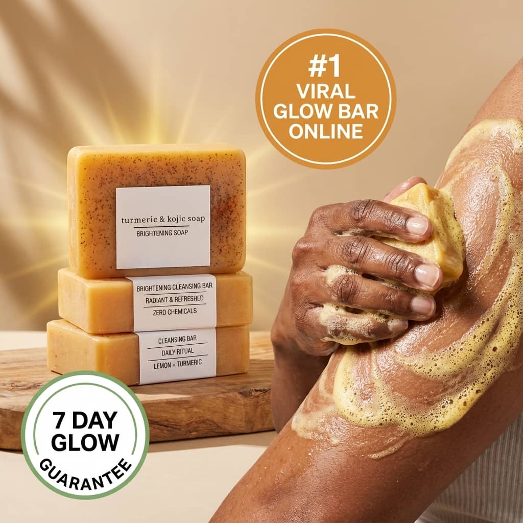 Body & Face Turmeric & Kojic Acid Soap Bar
