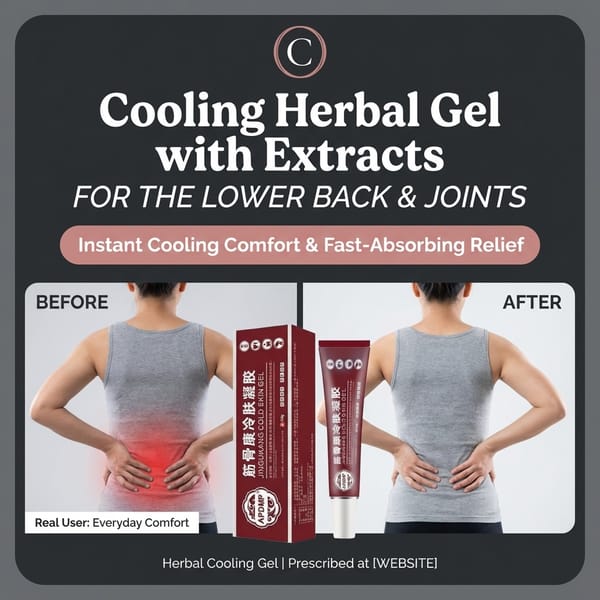 Cooling Relief Gel for Shoulder & Joint Comfort