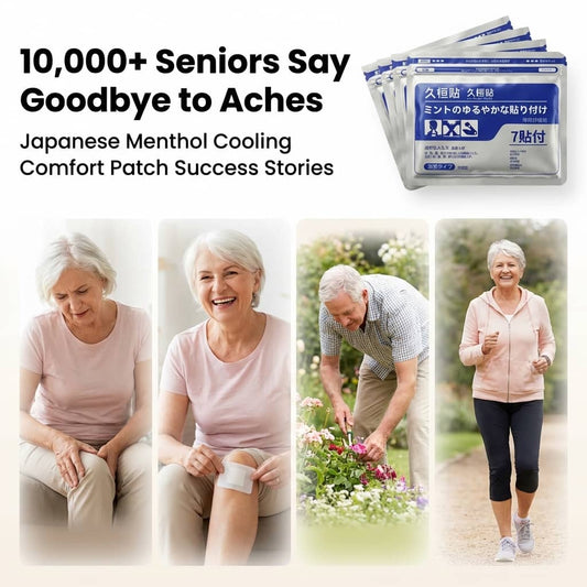 Bye Bye Knee Pain Patches - High Absorption & Herbs Discreet Patch Relief for Joint Pain & Stiffness