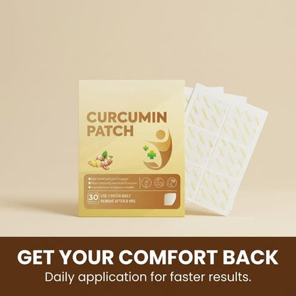 Curcumin Body Care Patches (Targeted, Mess-Free Daily Care)