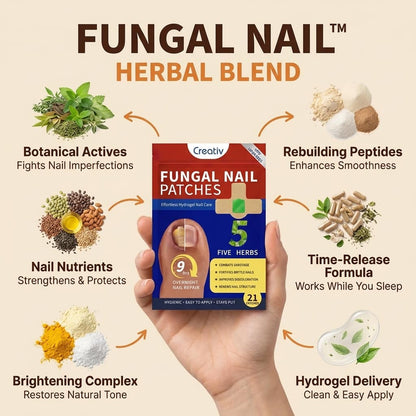 Repair Nail and Stop Yellow Fungus While You Sleep - Fungus Premium Patch