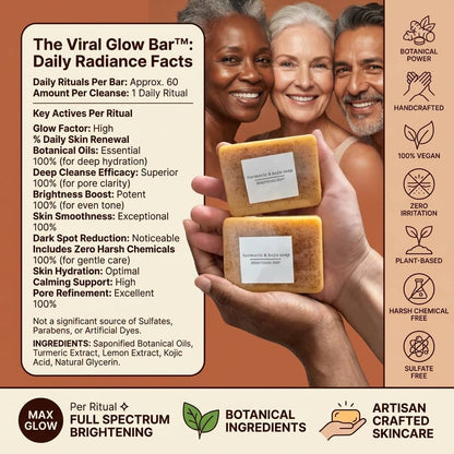 Body & Face Turmeric & Kojic Acid Soap Bar