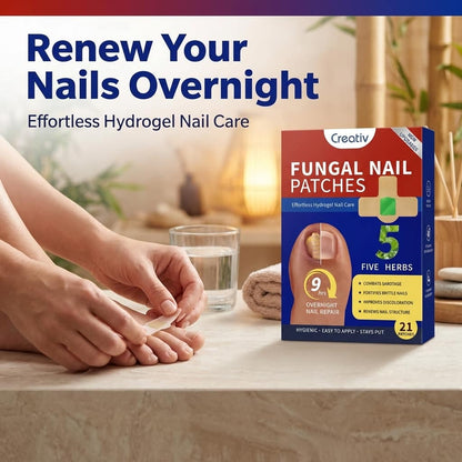 Repair Nail and Stop Yellow Fungus While You Sleep - Fungus Premium Patch