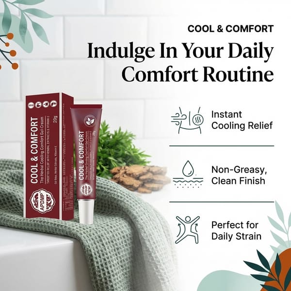 Cooling Relief Gel for Shoulder & Joint Comfort