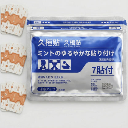 Bye Bye Knee Pain Patches - High Absorption & Herbs Discreet Patch Relief for Joint Pain & Stiffness